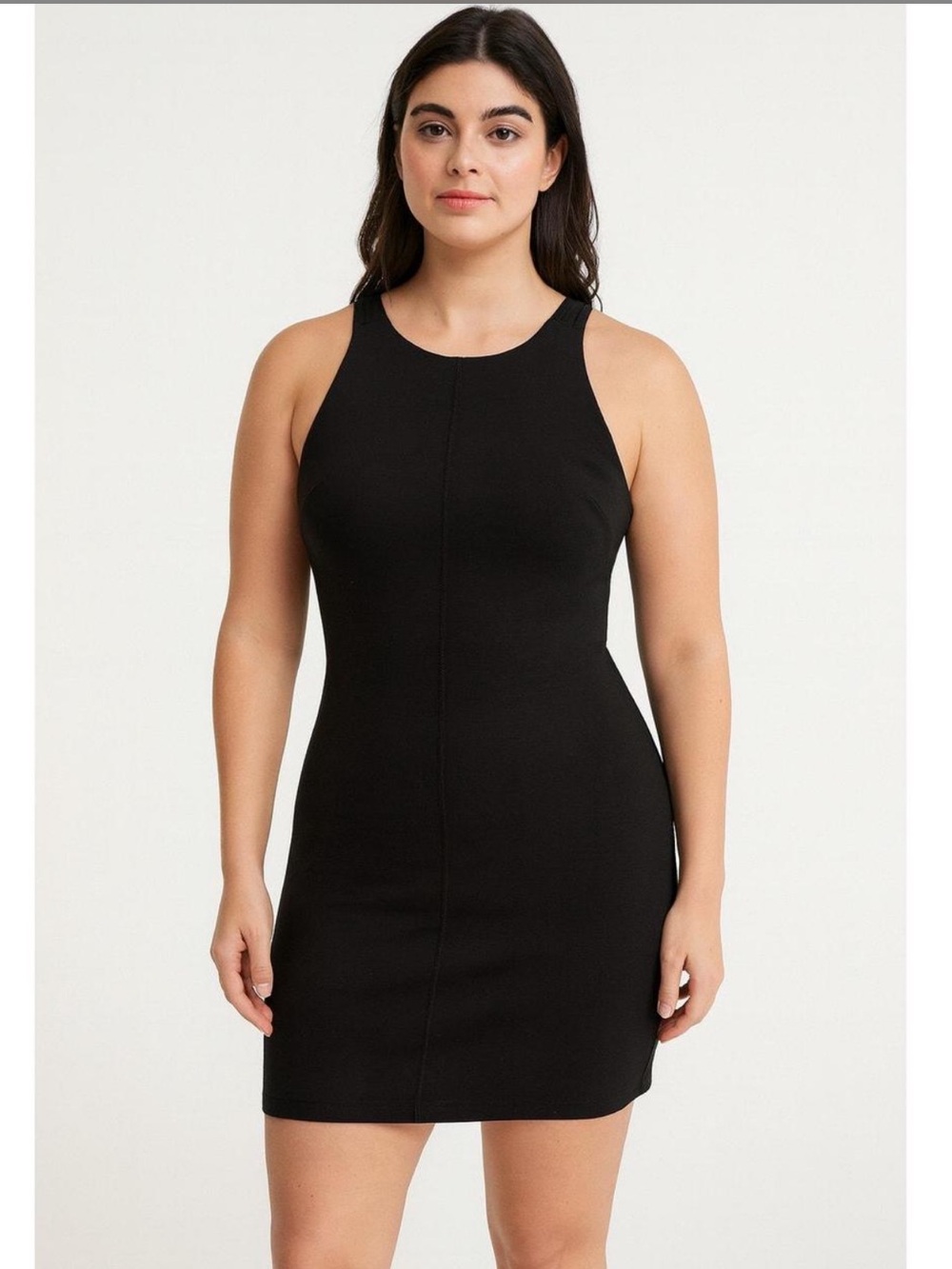 Athleta Whirlwind Razorback Athletic Casual Tank Dress  Black Size XS